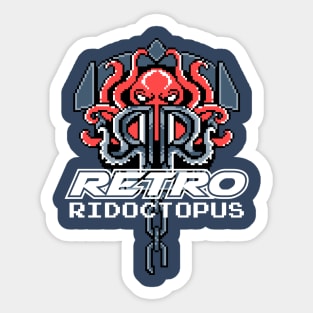 Retro Ridoctopus Avatar Sticker